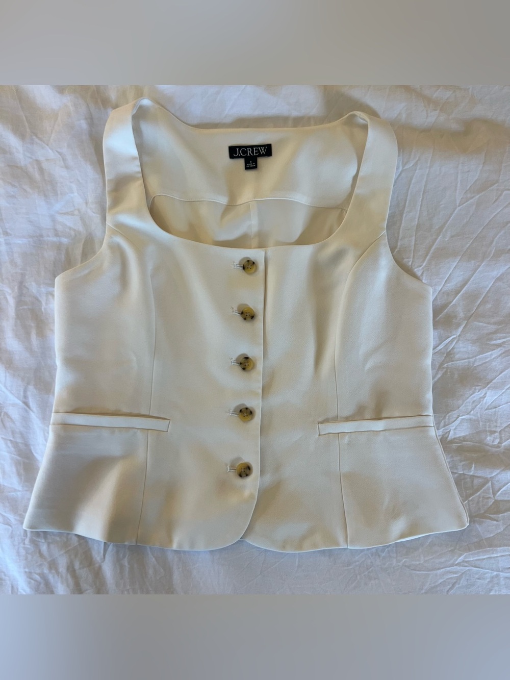 J.Crew Scoop neck vest